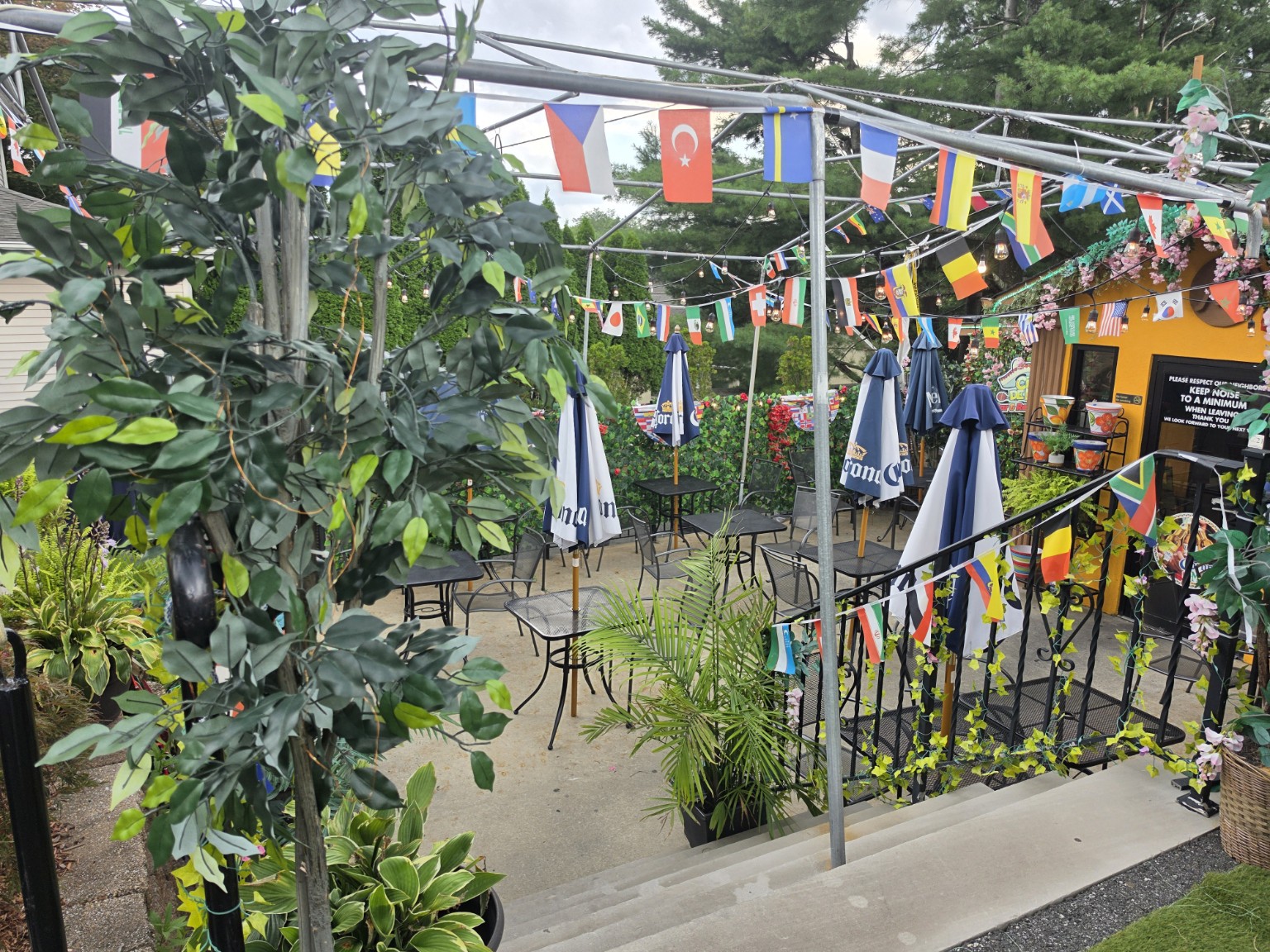Cinco de Mayo patio